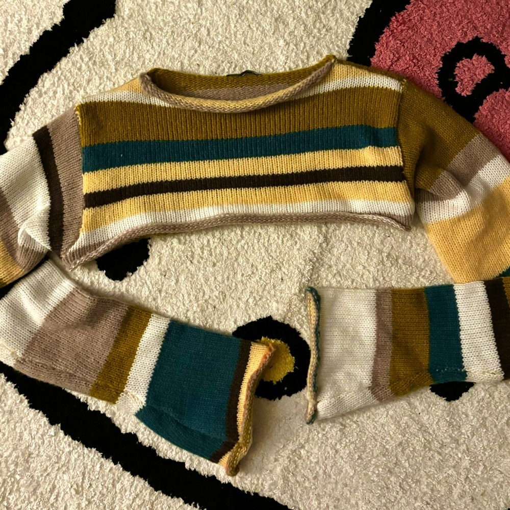 ✩Cozy knit crop top✩